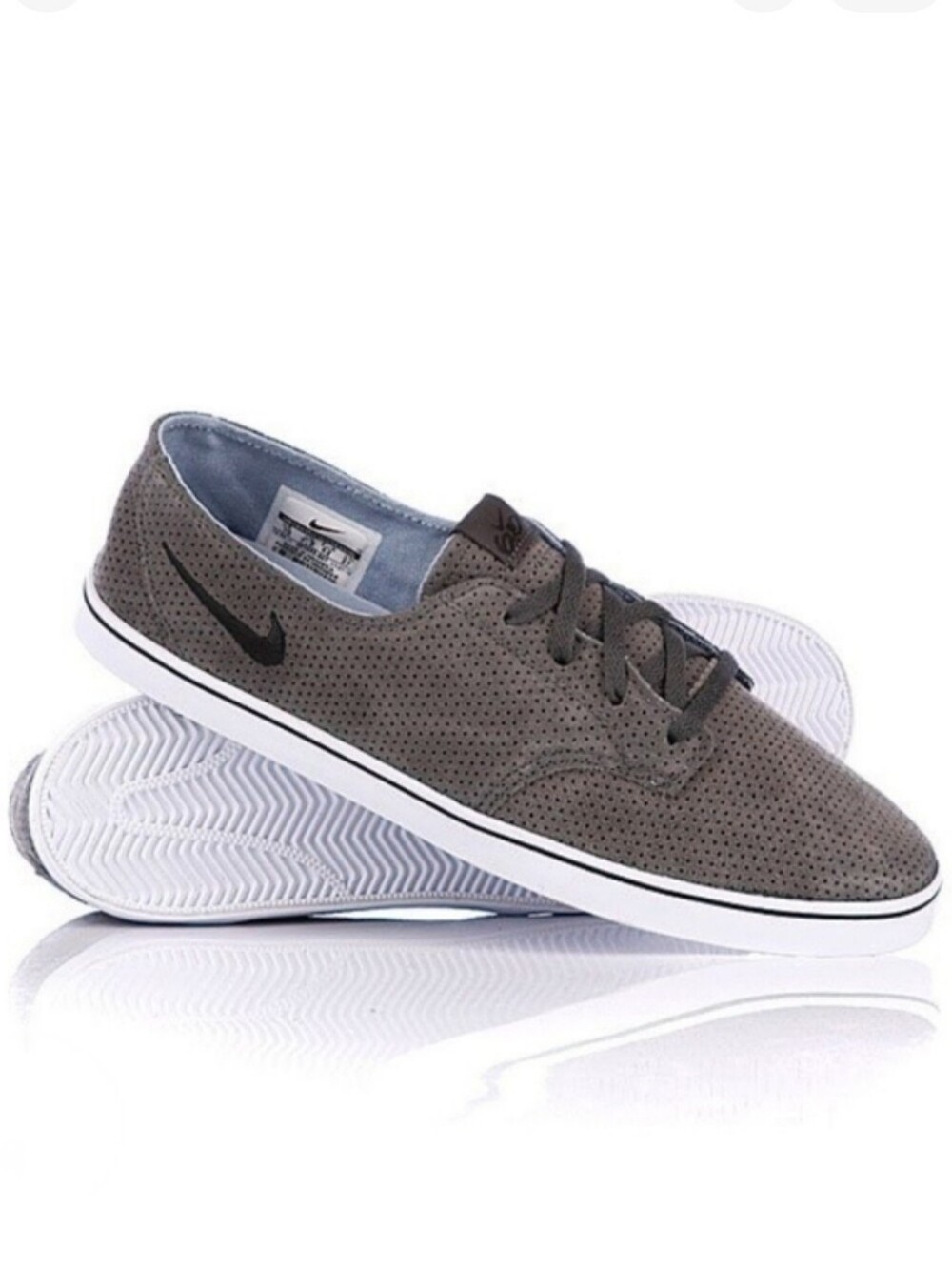Nike Braata Lite Gray Suede Sneakers Casual Shoes Women's Size 9 Trainers